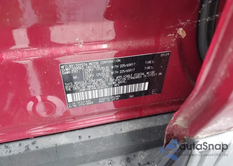 2019 Toyota Rav4 Xle from USA, damaged, VIN JTMP1RFV9KJ008226